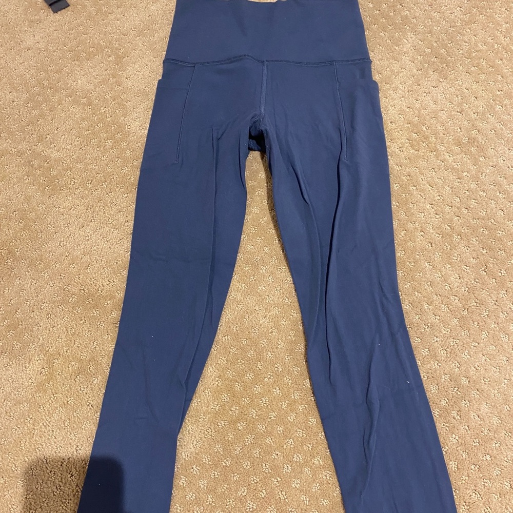 Athleta Blue leggings (not cropped)